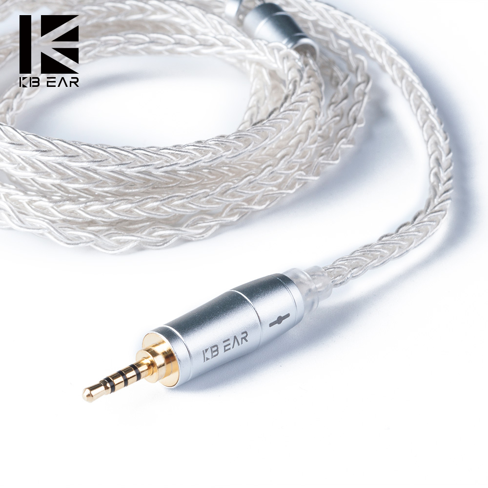 Eachine Drone E010 - KBEAR 8-rdzeniowy ulepszony srebrny przewodowy kabel