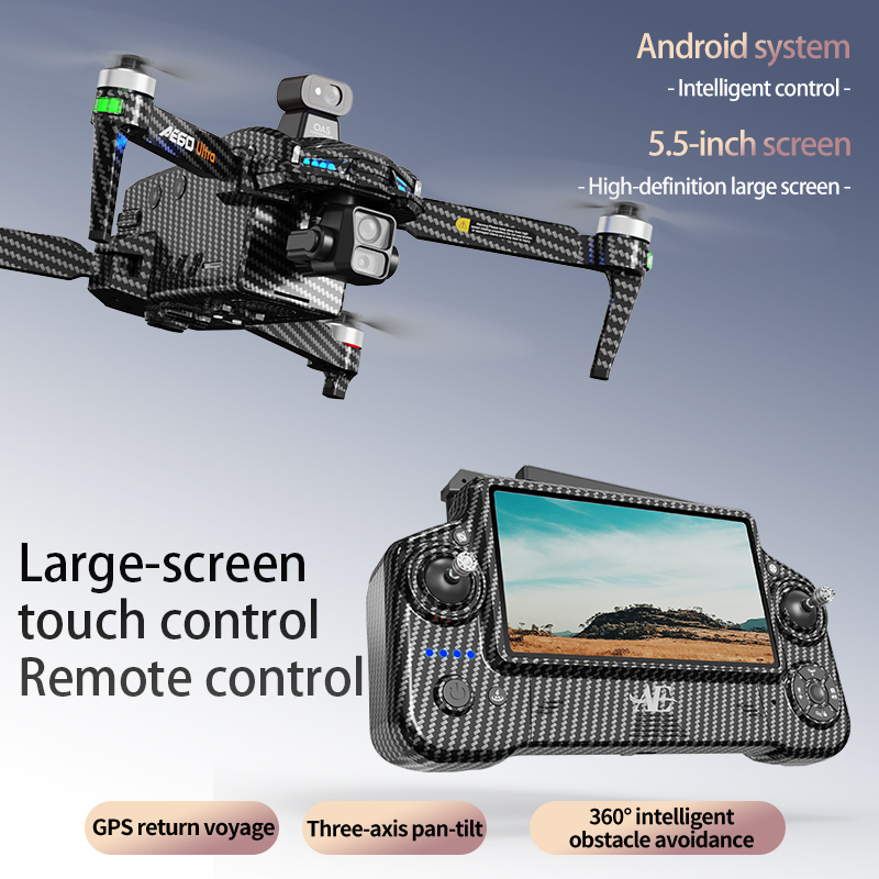 Profesjonalny dron AE60 GPS z  – Drone Gimbal Brushless recenzja i cena