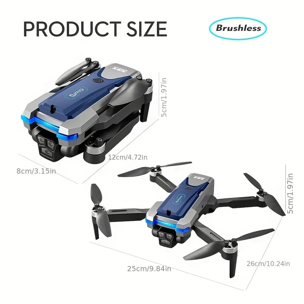 S8S GPS Drone 5G Wifi 8K HD Du – Drone Gimbal Brushless recenzja i cena